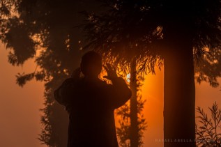 sun gazing